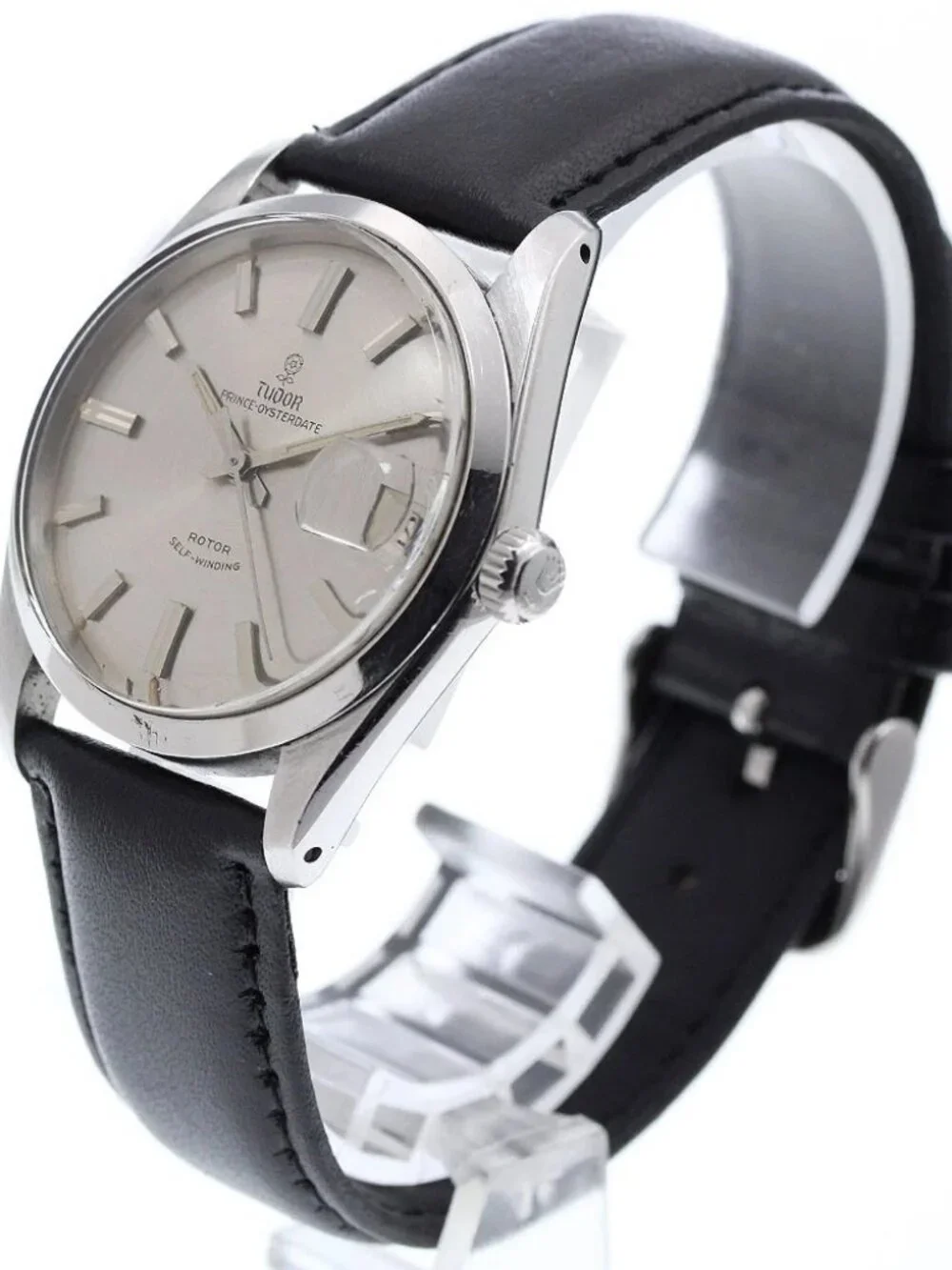 TUDOR Prince Oyster Date 7966 Kobara Cal.2462 Silver Dial Automatic Men's_968335